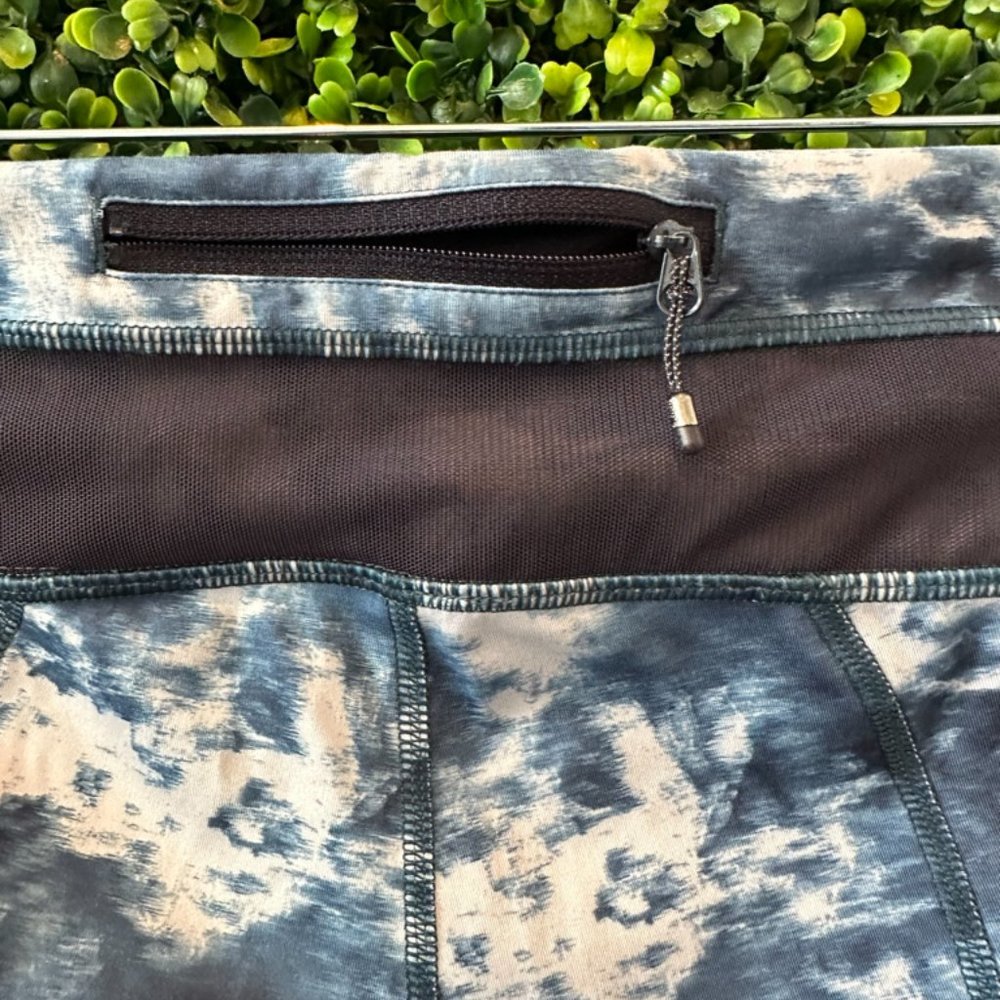 (P249) 🍋 LULULEMON CROP LEGGINGS w/MESH - Picture 5 of 6